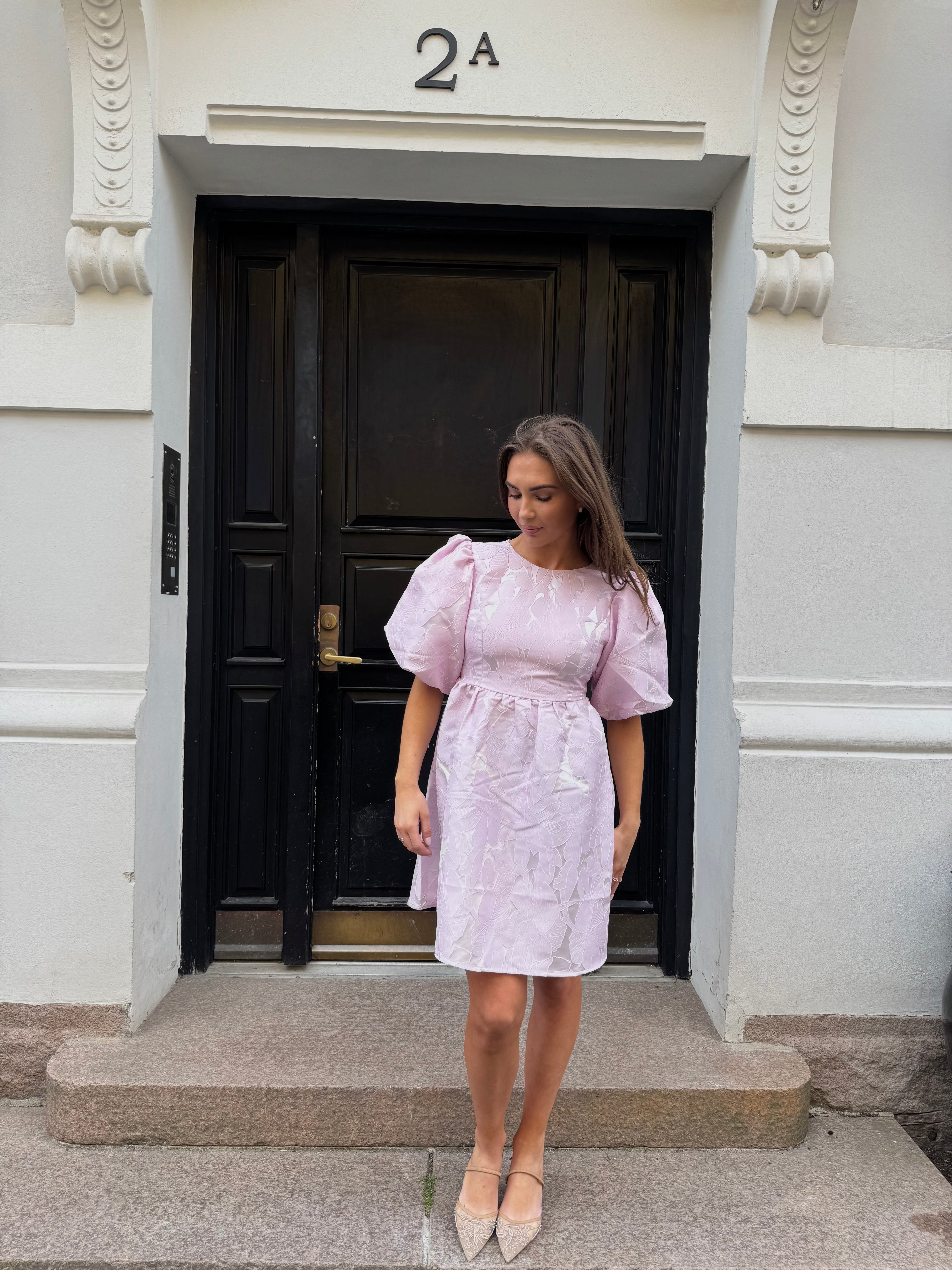 YASNOEALLA Short Dress - Orchid Petal